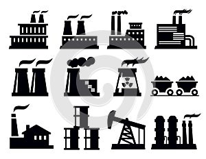 Building factory icon