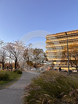 building of the faculty of architecture of buenos aires