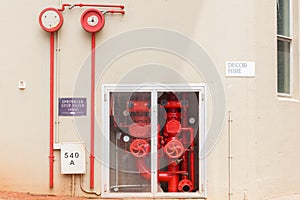 Building Fire Sprinkler Stop Valves