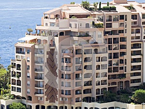 Building in Fontvieille, Monaco photo