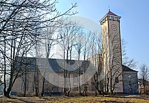 The building of the Former Church of Christ in Ratshof 1937. Kaliningrad