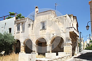 Building of the former monastery of St. Nicholas in Crete in Chania