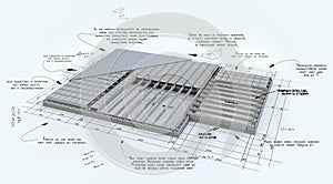 Building foundation technical details