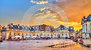 Building in front of the Ducal Palace in Dijon, France