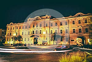 Building of gallery in Nitra, analog filter