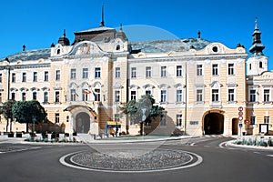 Building of gallery in Nitra town, industrial style