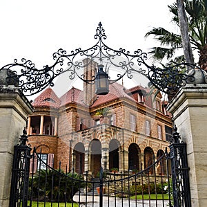 Building in Galveston Texas. photo