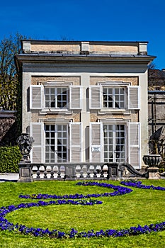 Building in gardens of Mirabell palace-Salzburg