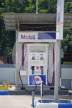 The building of gasoline Indo Mobile gas station