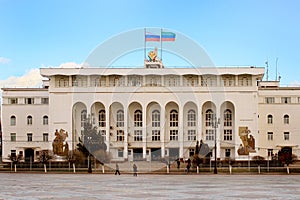 The building of the government of the Republic of Dagestan in Makhachkala city