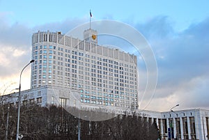 Building of the Government of the Russian Federation (the White House). Moscow