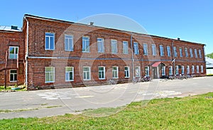 Building of high school No. 2 former spiritual school. Poshekhonje, Yaroslavl region