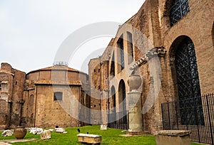 Building of Historical Museum of teaching Mauro Laeng in Rome, Italy