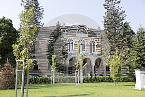 The building of the Holy Synod in Sofia, Bulgaria.