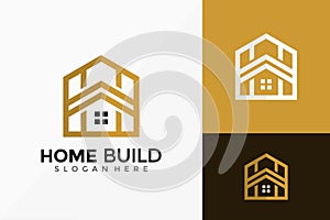 Building Homel Estate Logo Design. Creative Idea logos designs Vector illustration template photo