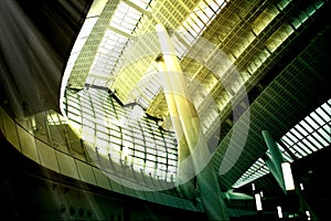 Building,Hong Kong High Speed Rail West Kowloon Terminus photo