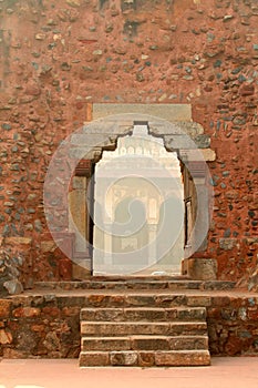 Building at the Humayuns tomb complex - India