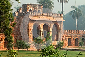 Building at the Humayuns tomb complex - India photo