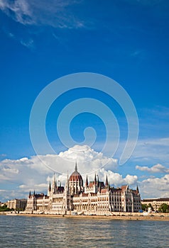 Building of the Hungarian National Parliament in Budapest