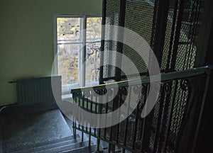 building indoor stairs window architecture