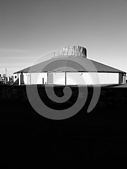 very old building in front