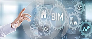 Building information modeling BIM Software architecture system.