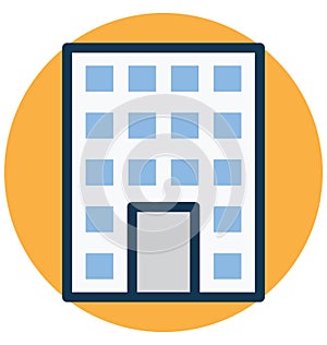 Building Isolated Vector Icon that can easily Modify or edit