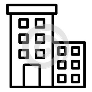 Building Isolated Vector Icon which can easily modify