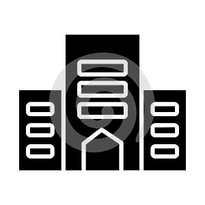 Building Isolated Vector icon which can easily modify or edit