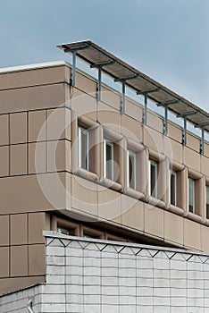 Building of Italian city