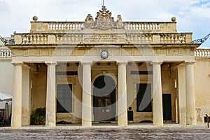 The building of the Main Guard in Valletta, Malta