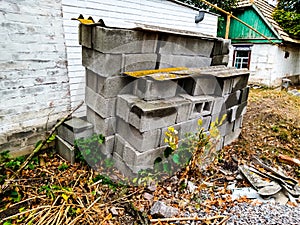 Building material cinder block building material cinder block