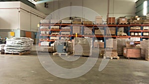 Building Material Factory Warehouse - Master Shot - 360 Degree