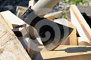 Building materials from wood.