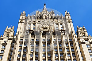 Building of the Ministry of Foreign Affairs of the Russian Federation in Moscow