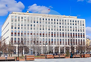 The building of the Ministry of Internal Affairs of the Russian Federation