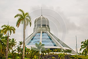 The building is a Museum of cats. Kuching, Borneo, Sarawak, Malaysia