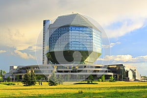 Building of the National Library in Minsk