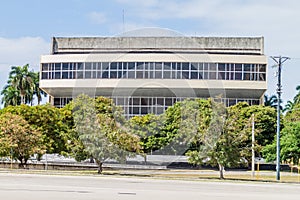 Building of National theatre of Cuba in Havan
