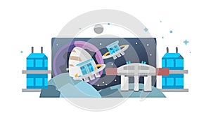 Building Network Connection Icon, Smart Building Systems, vector design Generative AI