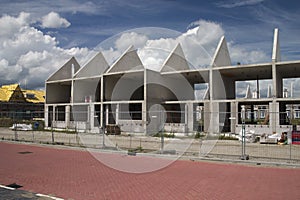 Building of a new residential district in the village Moerkapelle