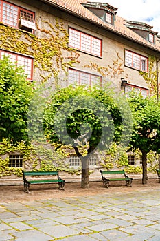 Building in Norsk Folkenmuseum