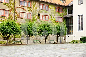 Building in Norsk Folkenmuseum