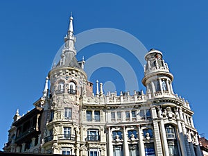 A building at the old continent europe