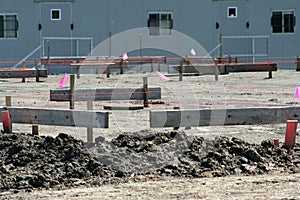 Building pad site