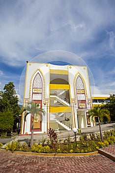 The building of the Palu State Islamic Institute IAIN, the state universities in Palu City, Central Sulawesi. photo