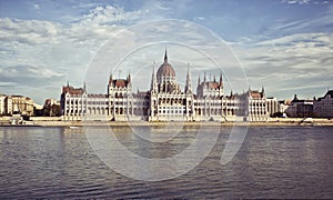 Building of Parliament in Budapest, Hungary