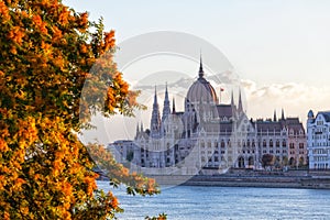 Building of parliament of Hungary