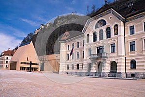 The building of parliaments of Liechtenstein