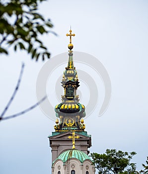 Building of the Patriarchate in Belgrade, Serbia